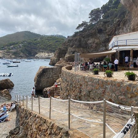 Precioso apartmento sobre el mar, Cap Sa Sal, Begur, Girona Exterior foto