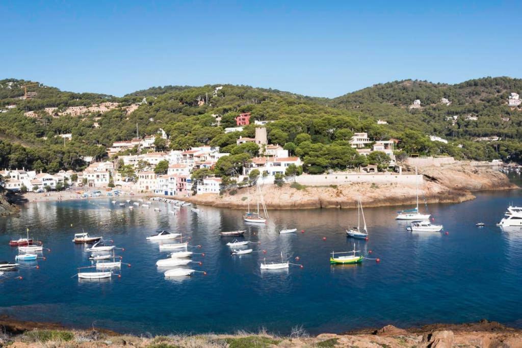 Precioso apartmento sobre el mar, Cap Sa Sal, Begur, Girona Exterior foto