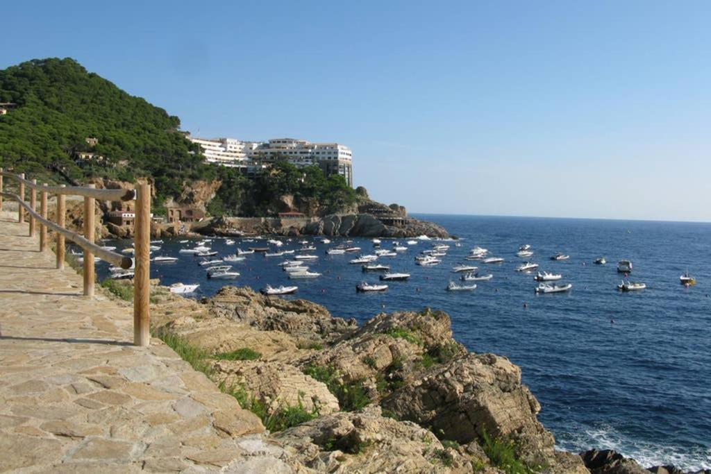 Precioso apartmento sobre el mar, Cap Sa Sal, Begur, Girona Exterior foto