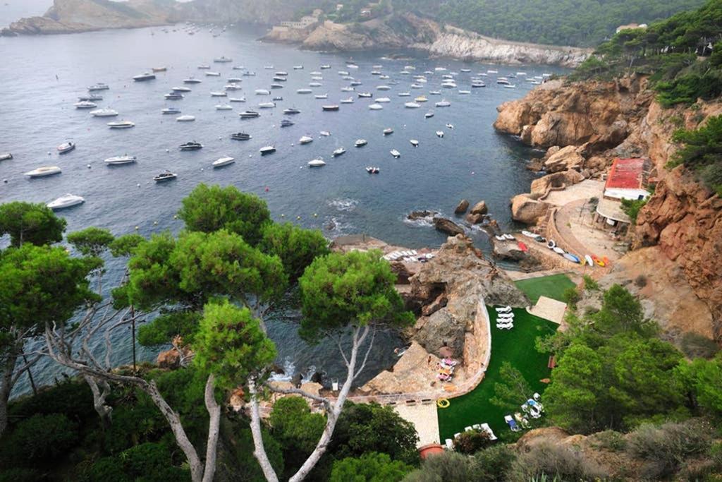 Precioso apartmento sobre el mar, Cap Sa Sal, Begur, Girona Exterior foto